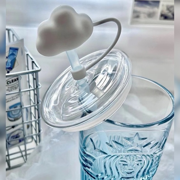 Starbucks China blue ombré glass cup 18oz (550ml) - Picture 4 of 6